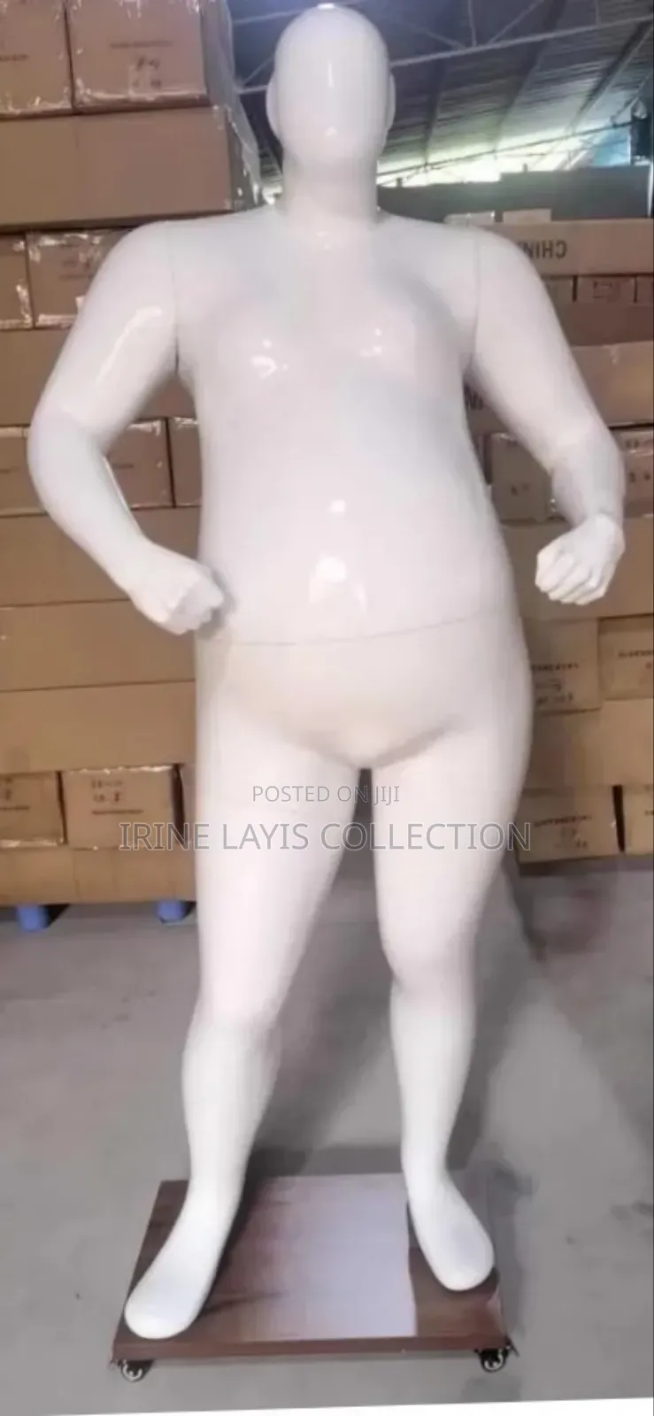 Plus-Size Male Mannequin