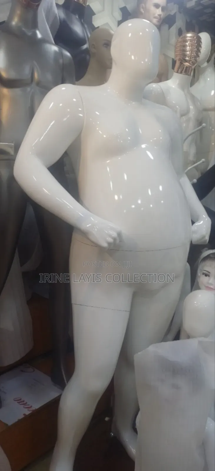 Plus-Size Male Mannequin
