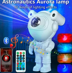 Space Decor Astronaut Speaker Projector