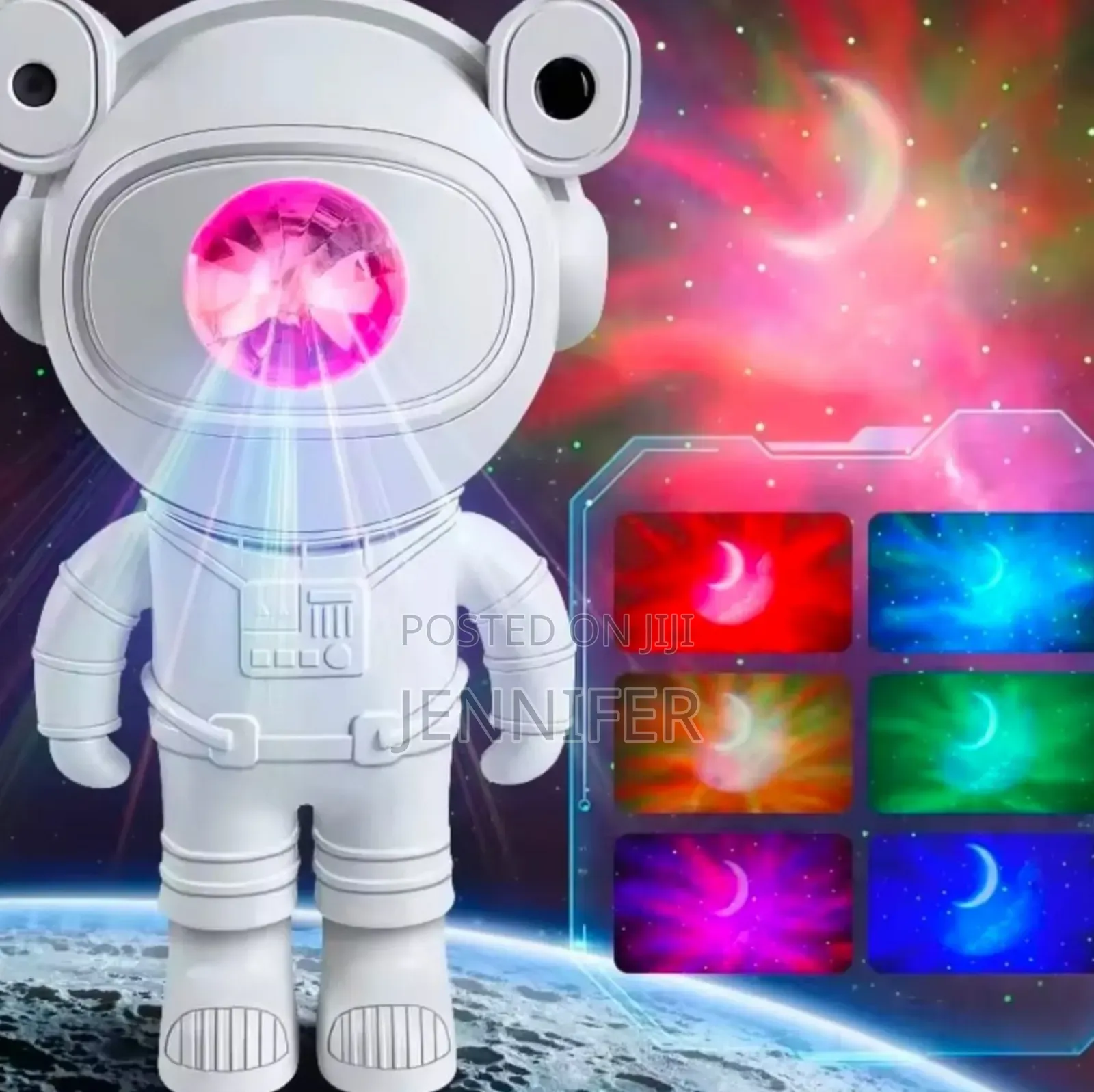 Space Decor Astronaut Speaker Projector