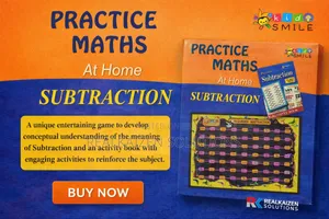 Kid Smile Practice Maths at Home Subtraction Educational Game