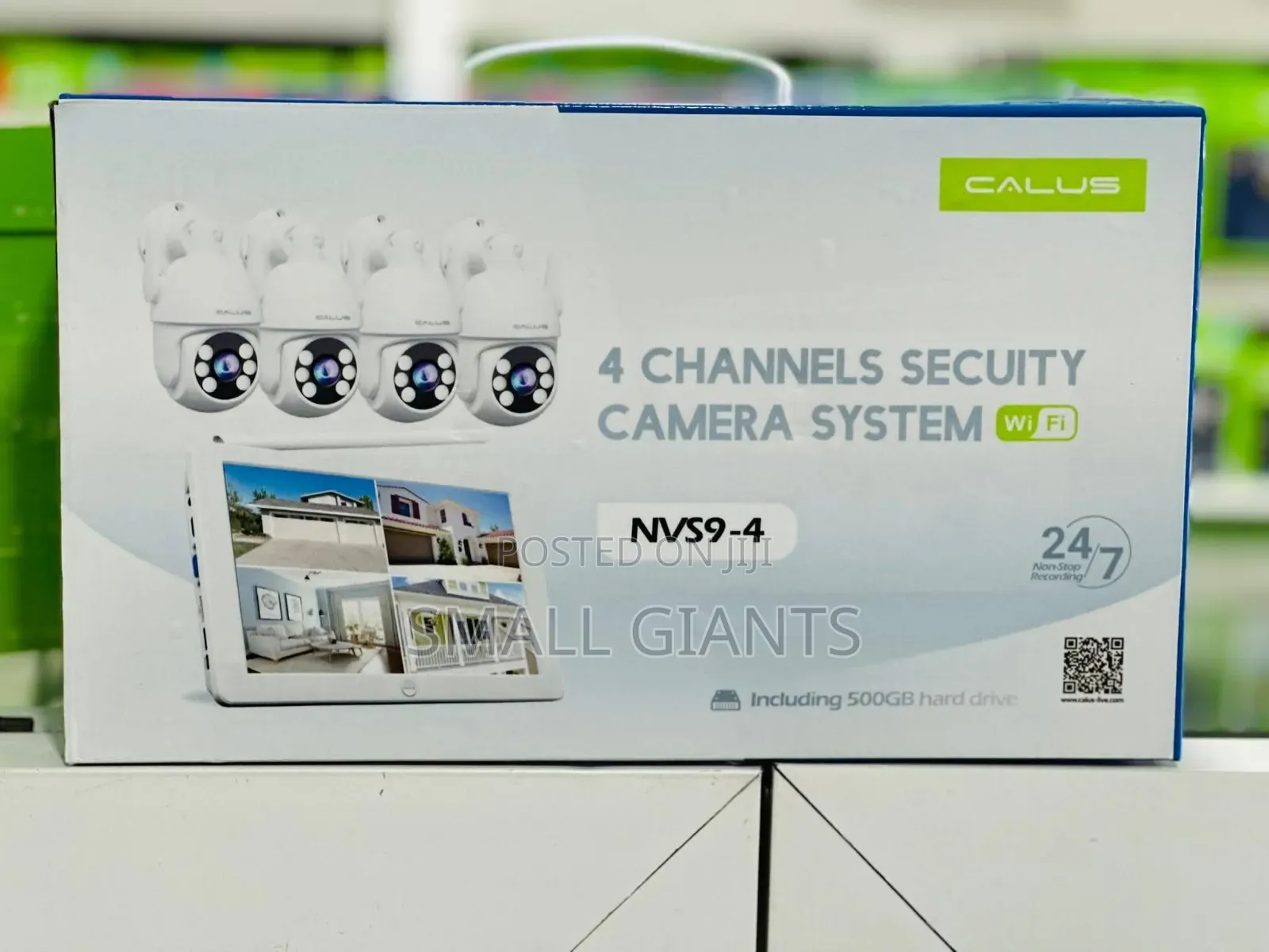 Calus Nvs11-4 4-Channel Wi-Fi Security Camera System