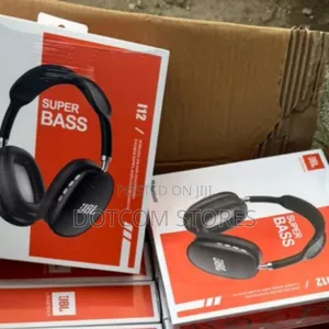 JBL Tune 112 Pure Bass Wireless Headphones.
