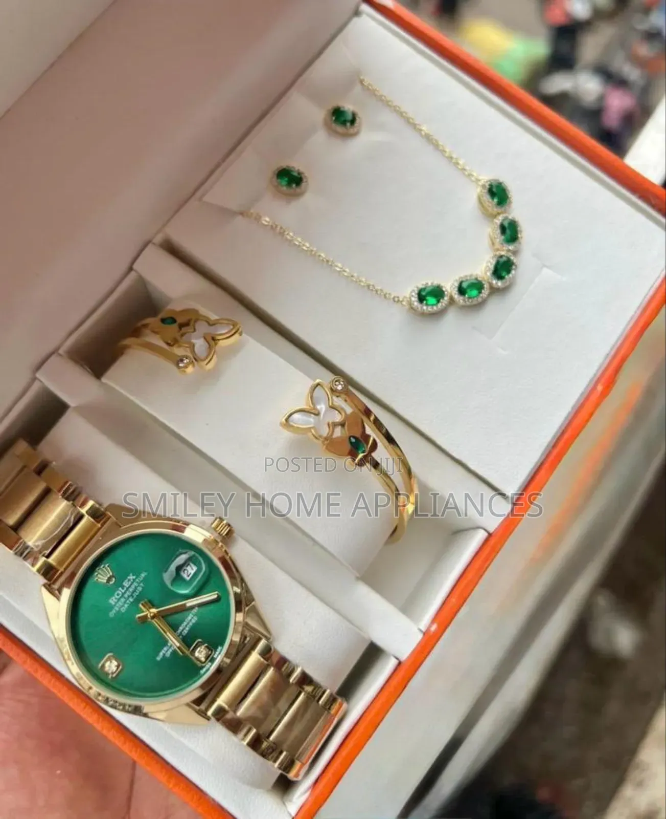 Beautiful Women's Rolex Wrist Automatic Valentines Gift Time Box
