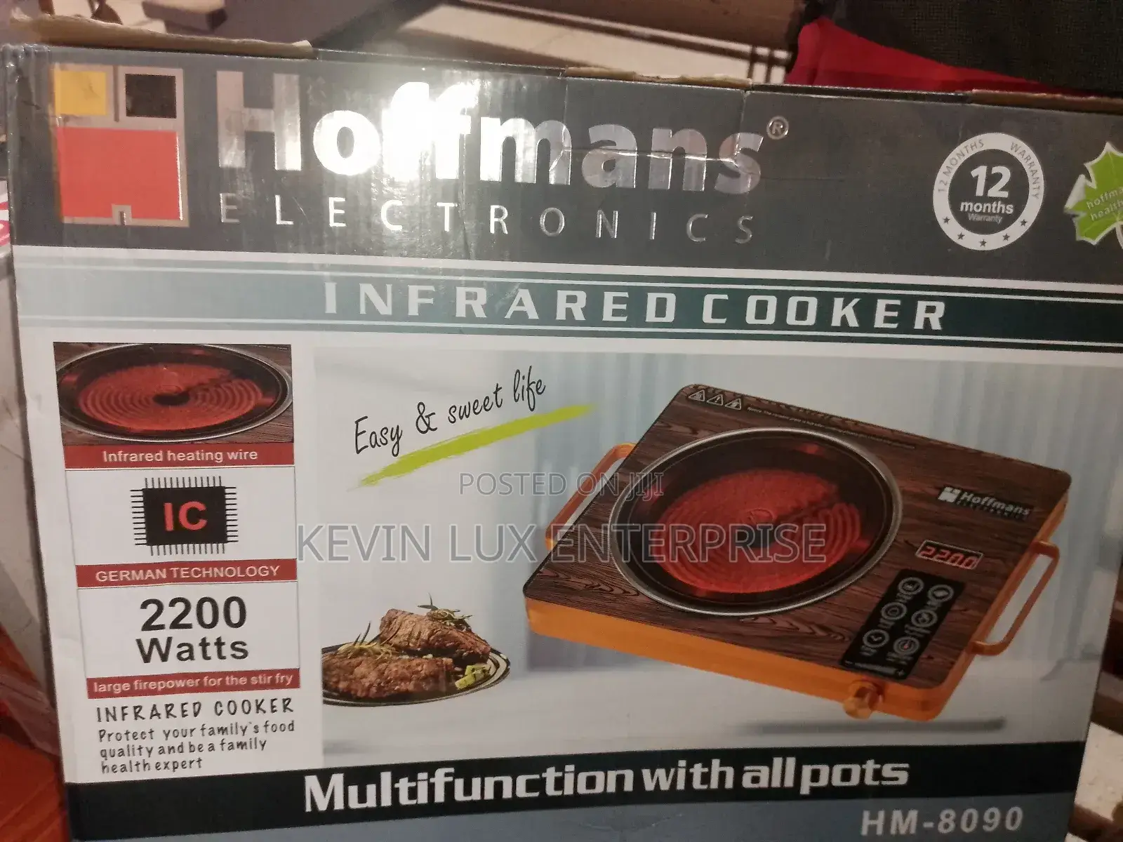 Infrared Cooker Single Multiple Pots