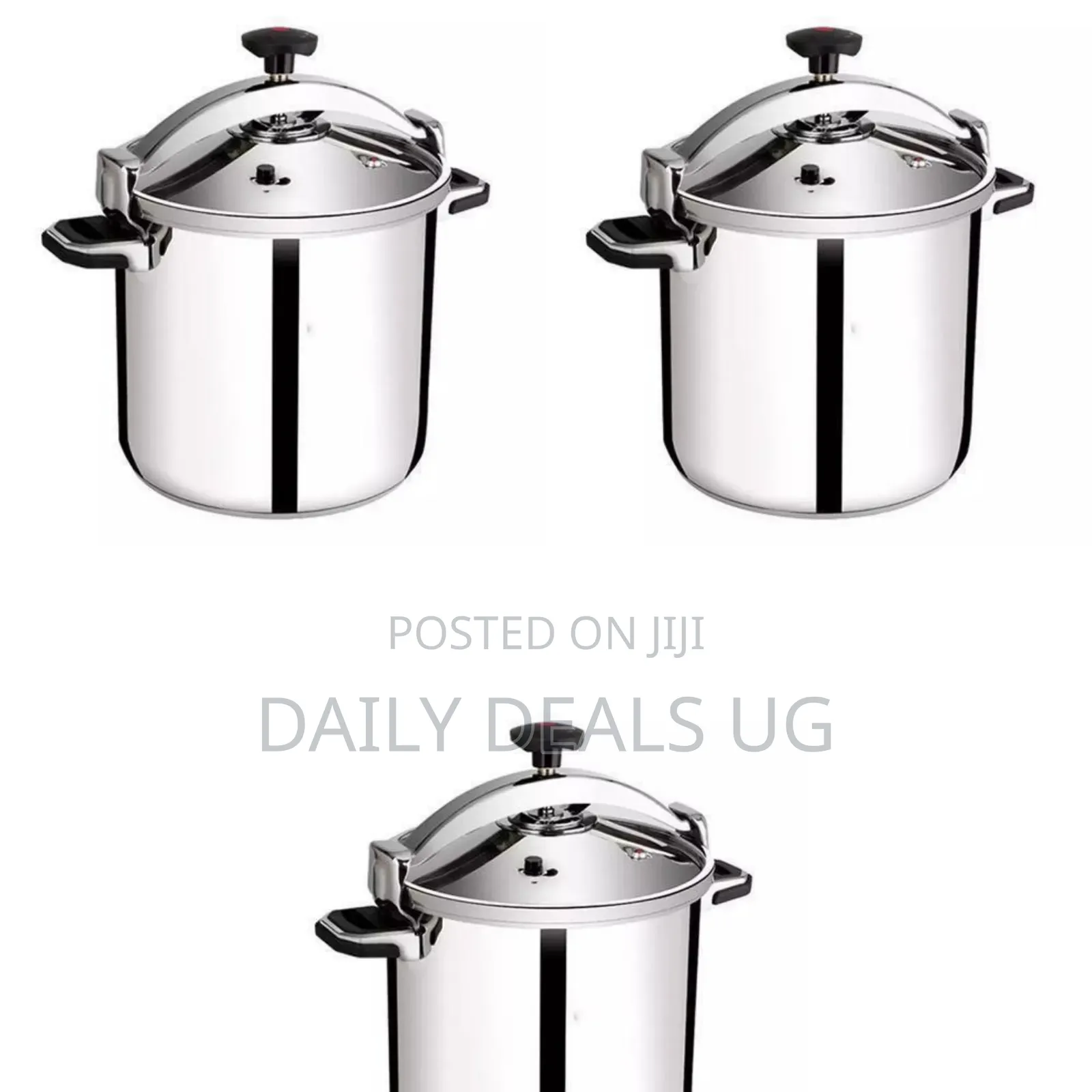 Stainless Steel Pressure Cooker - Multicolor