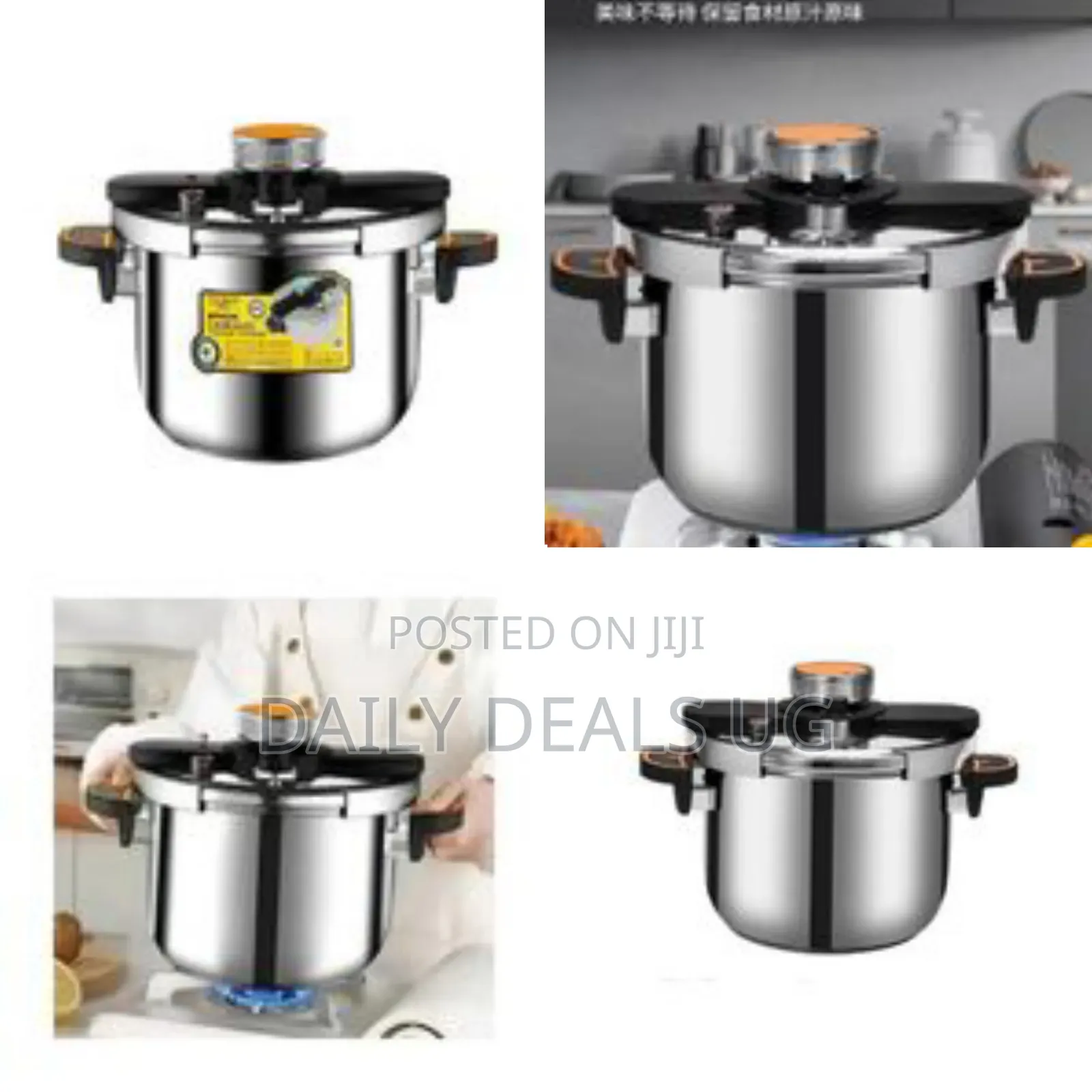 High-Performance 6litre Stainless Steel Pressure Cooker