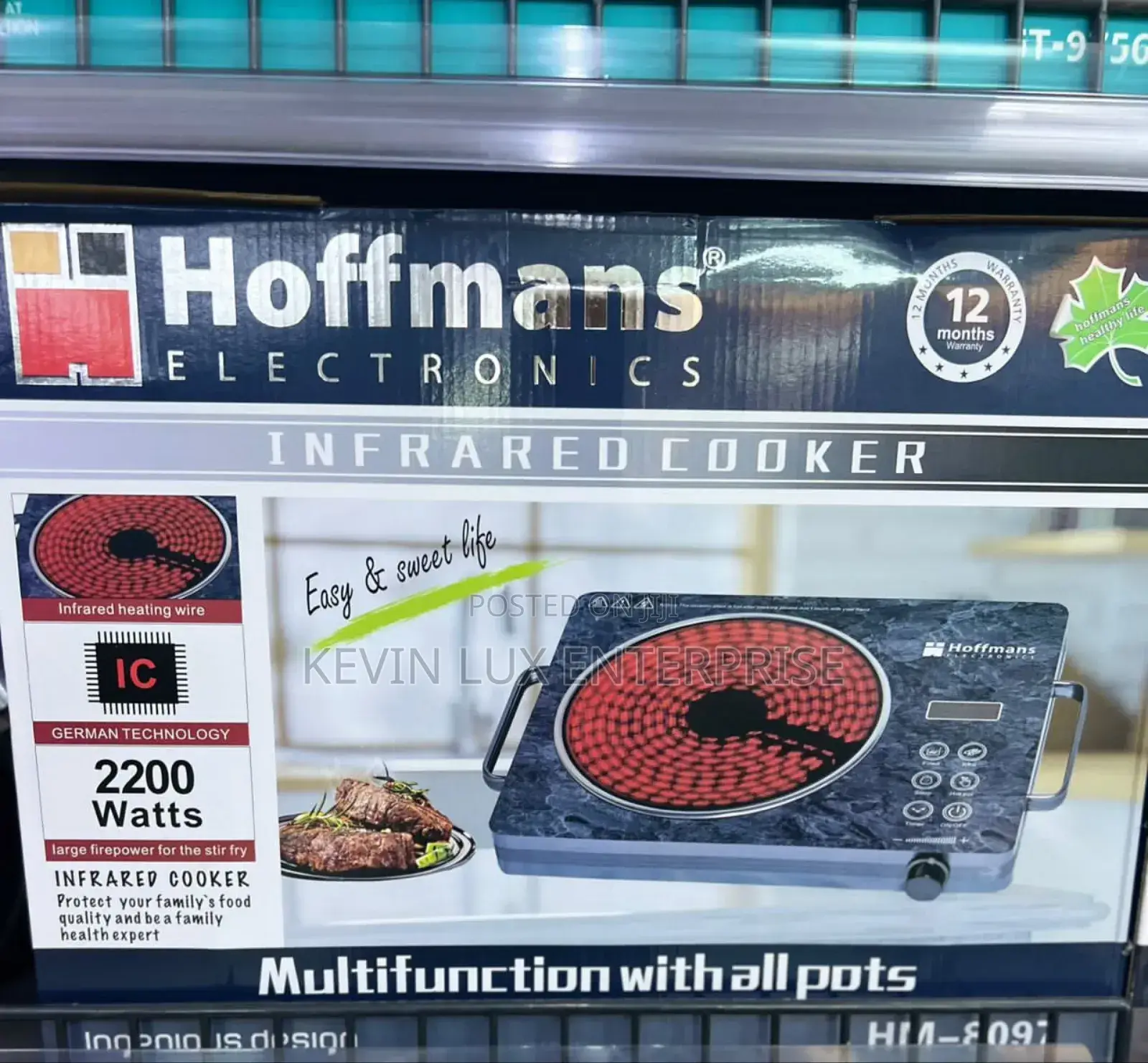 Infrared Cooker Single