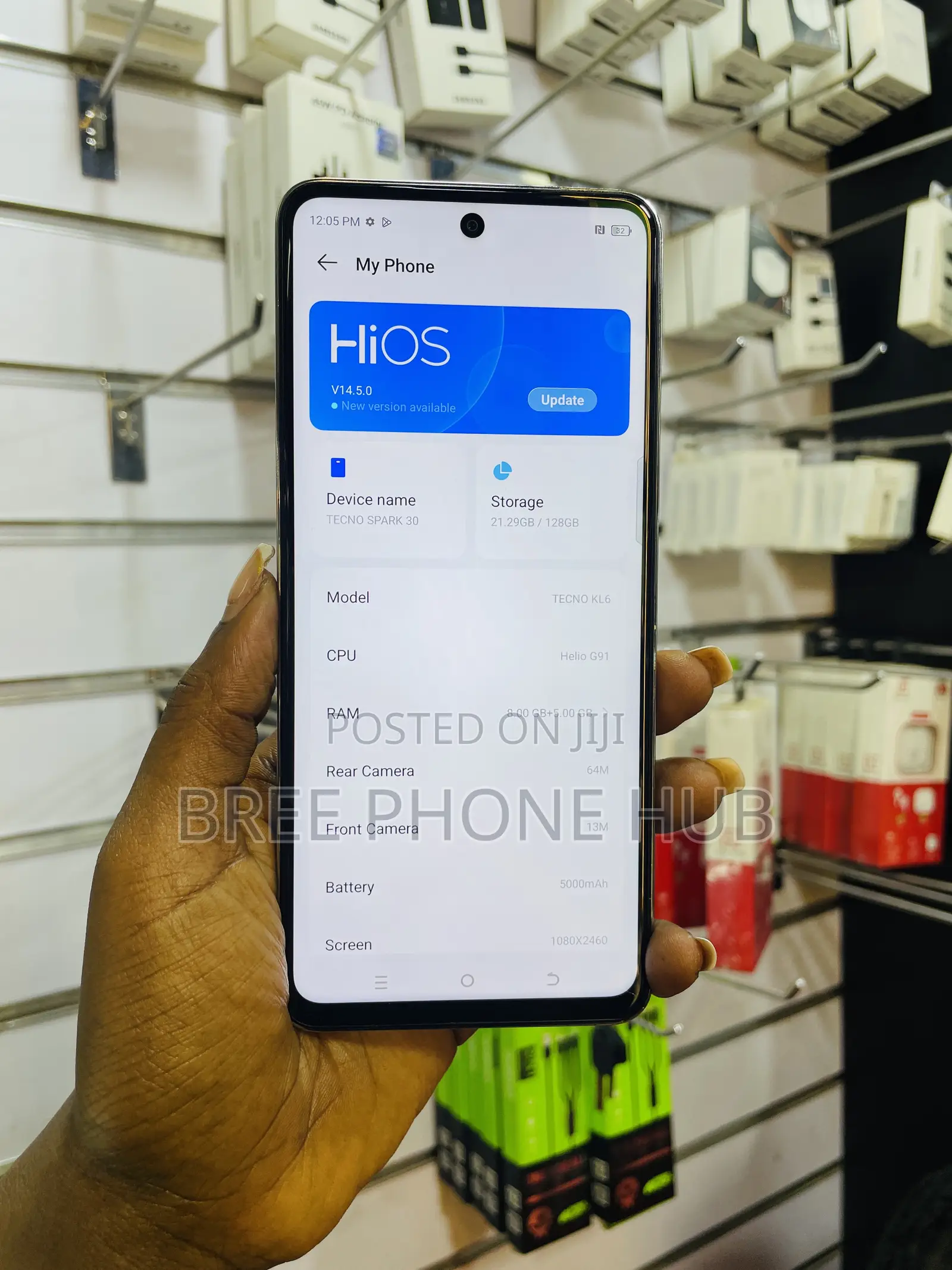 Tecno Spark 30 128 GB Green