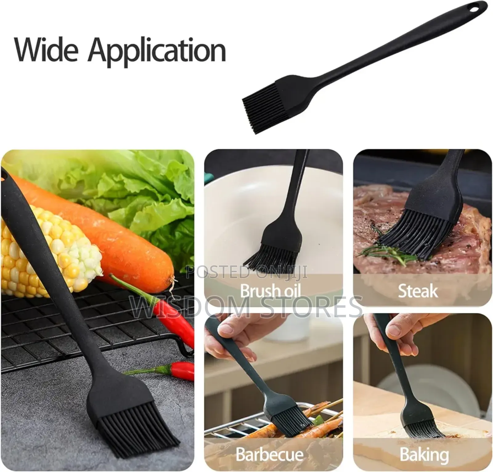 Silicone Basting Pastry Brush