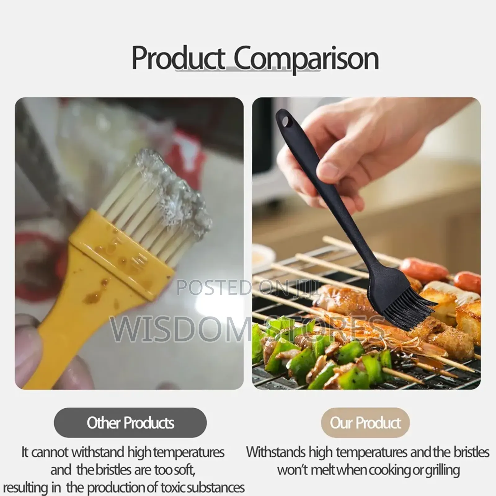 Silicone Basting Pastry Brush