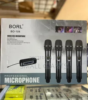 Borl Bo -104 Long Range 4 in 1 Proffetional Microphone