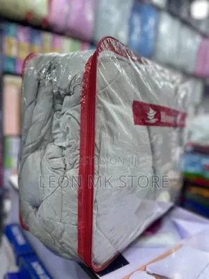 Plain Grey Cotton Bedcovers 4pcs