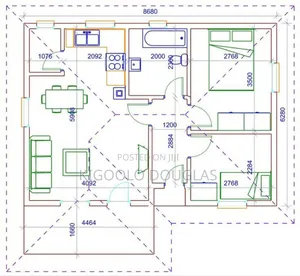 2 Bedroom House Floor Plans