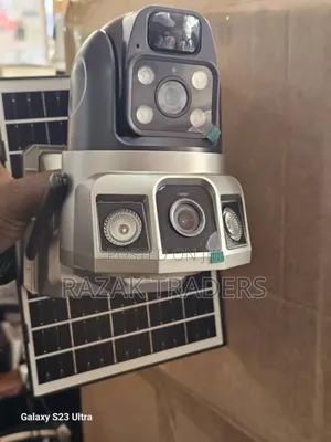 Double Lens Solar Cameras With 4g Simcard V380 Pro