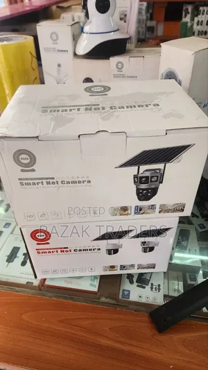Double Lens Solar Cameras With 4g Simcard V380 Pro