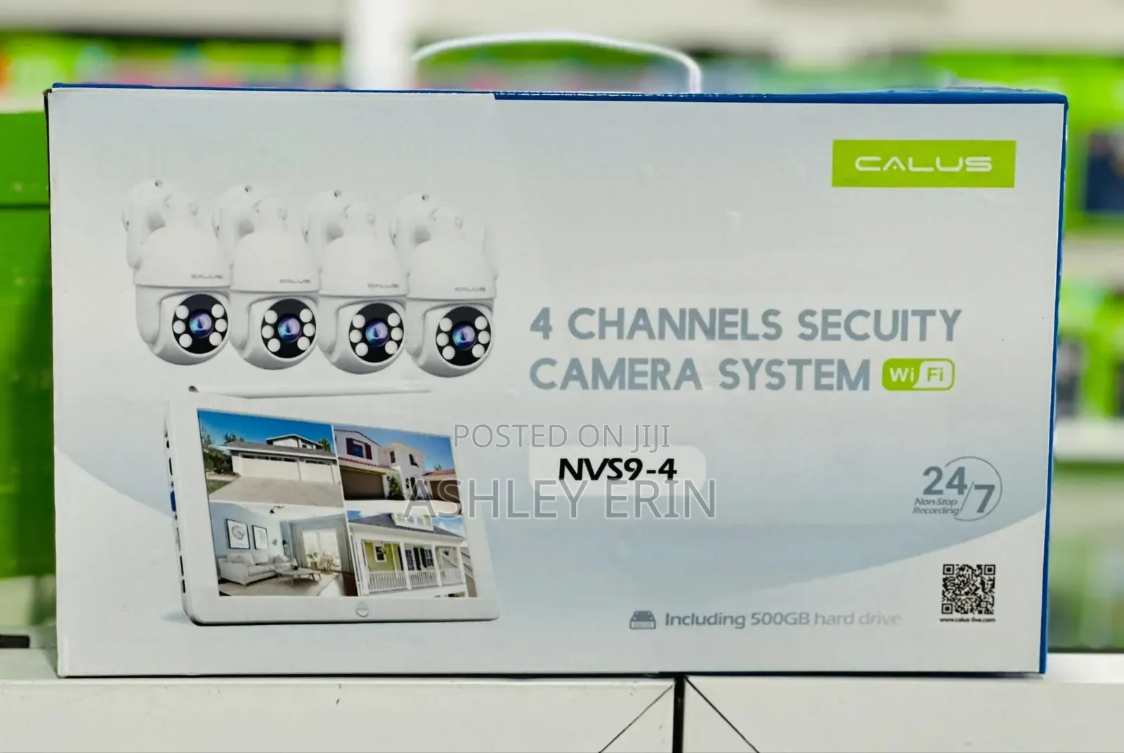 Calus Nvs11-4 4-Channel Wi-Fi Security Camera System