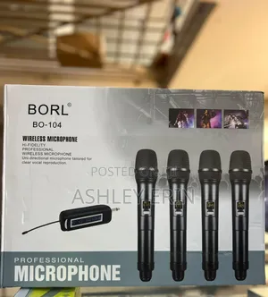 Borl Bo -104 Long Range 4 in 1 Proffetional Microphone