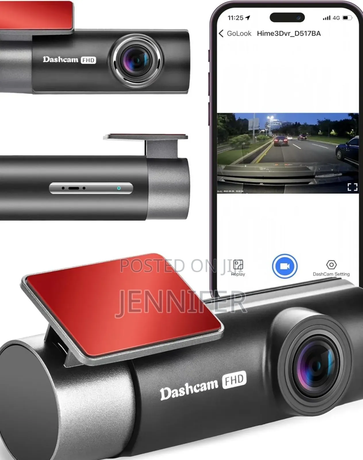 Hd Hidden Car Camcorder or Dash Cam.