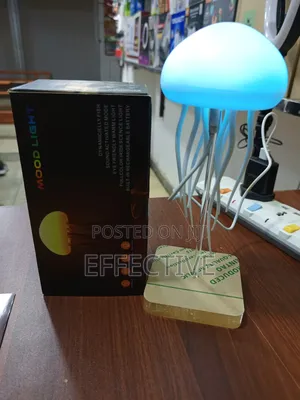 Multi-Colour Jellyfish Table Lamp.