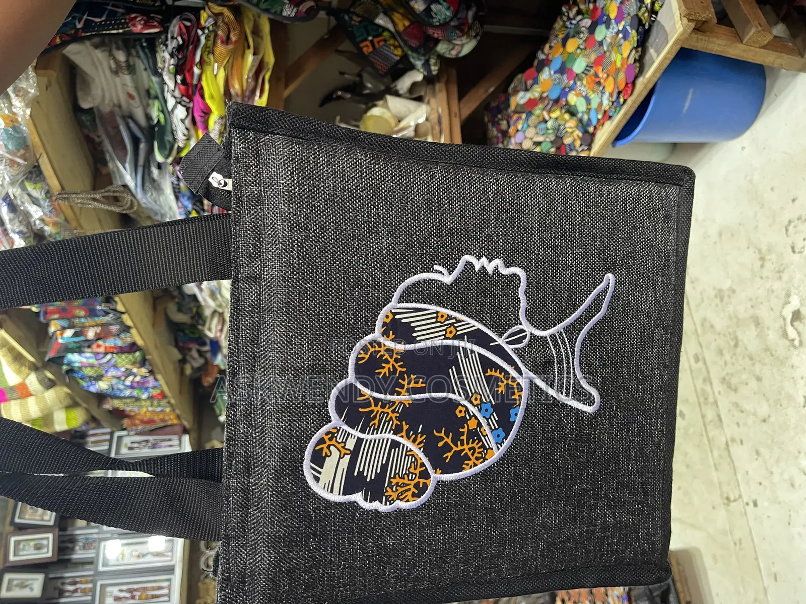 African Print Bag