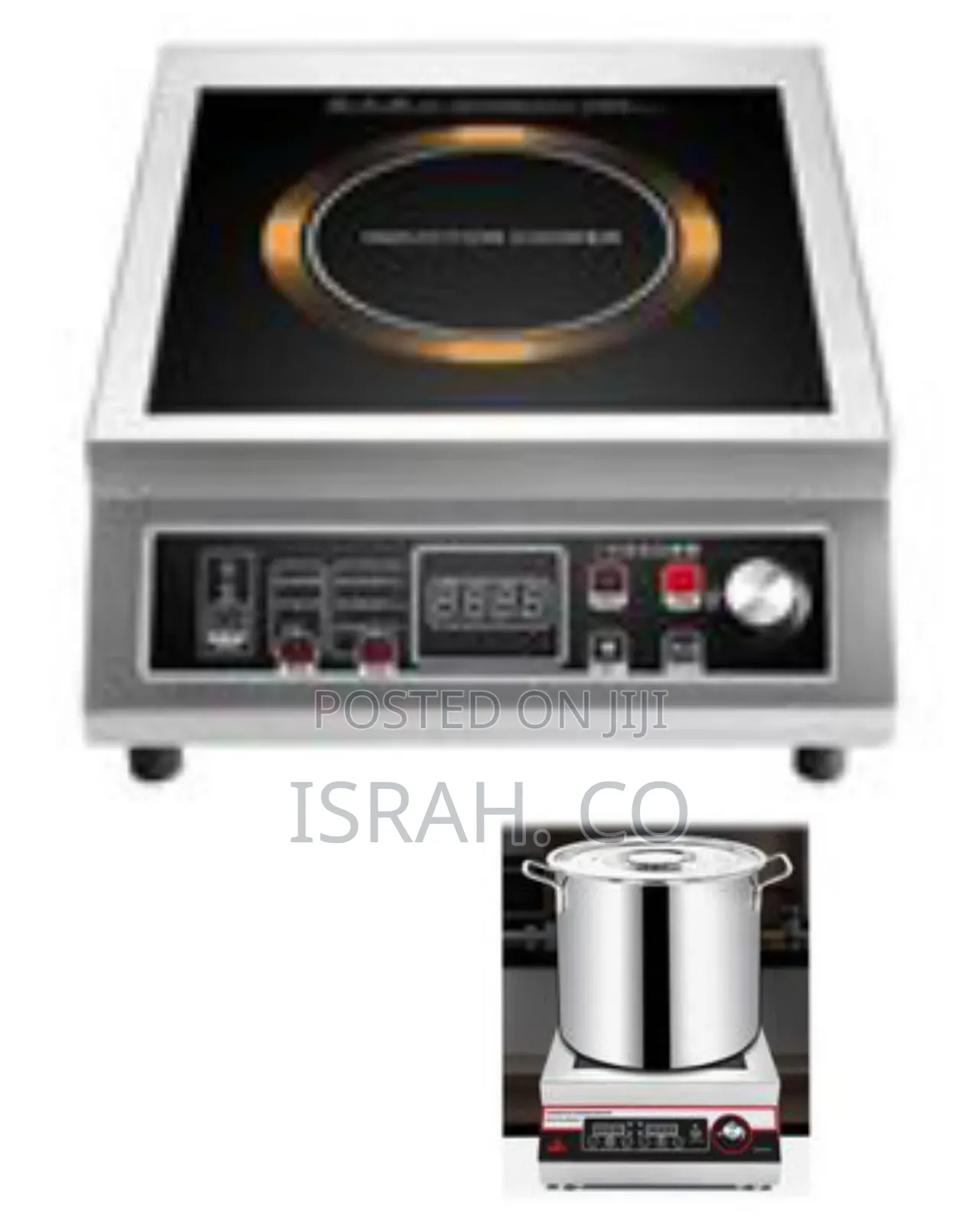 High-Power Commercial Induction Wok Cooker