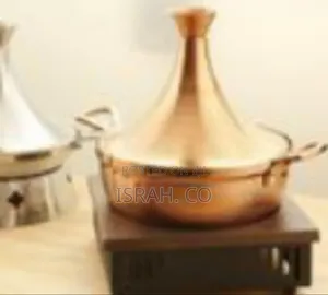 Elegant Metal Tagine Serving Set