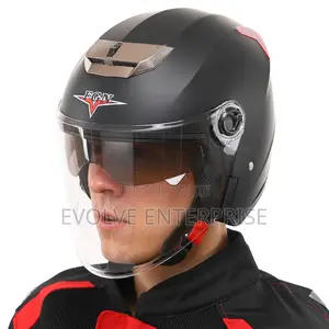 Open Face Motorcycle Helmet
