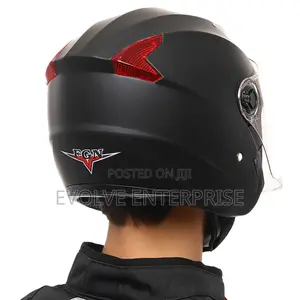 Open Face Motorcycle Helmet