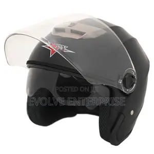 Open Face Motorcycle Helmet