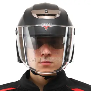 Open Face Motorcycle Helmet
