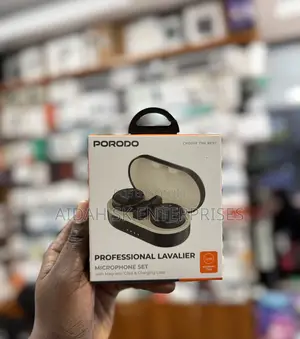 Porodo Professional Lavalier Microphone Set