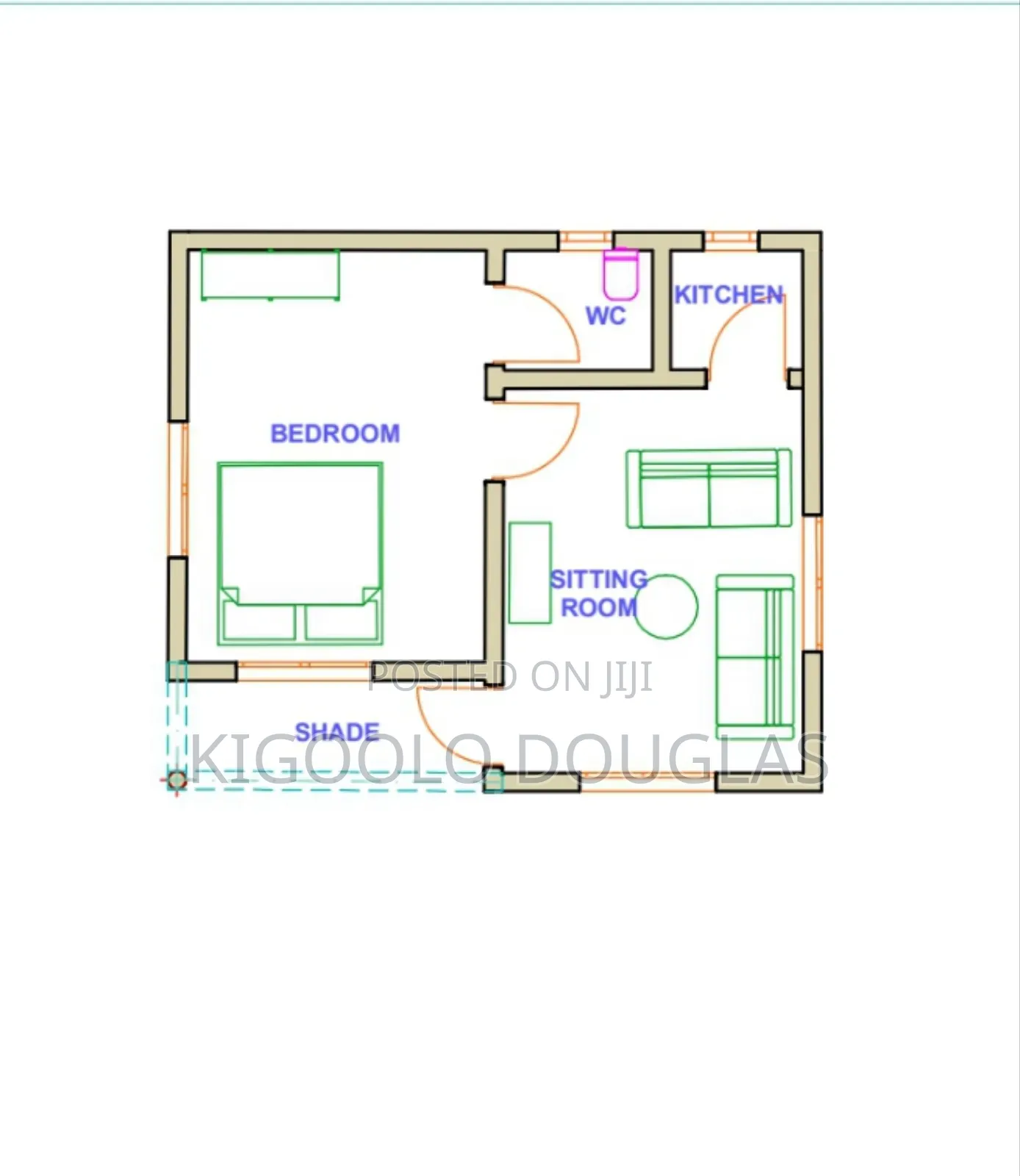 2 Bedroom House Floor Plans