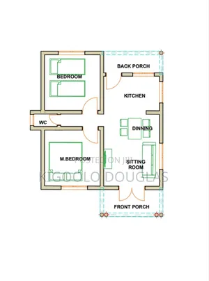 2 Bedroom House Floor Plans
