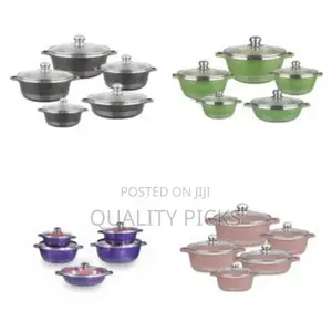 Nonstick Cookware Sets Granite Cooking Pots and Pans