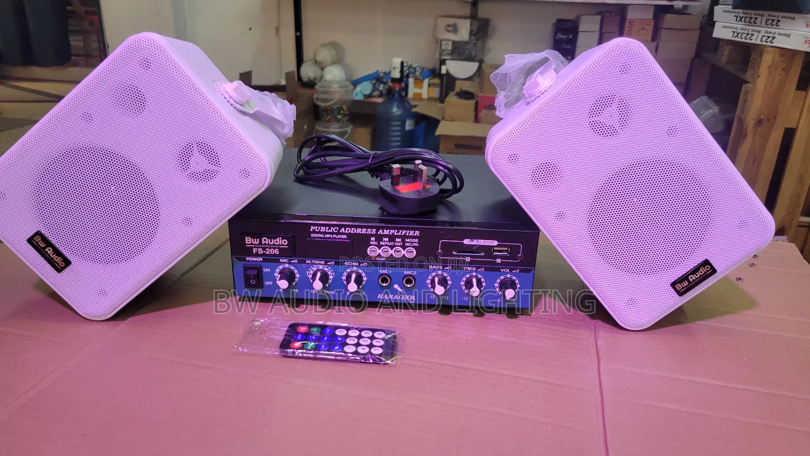 Background Music Systems - 3 Pc Set