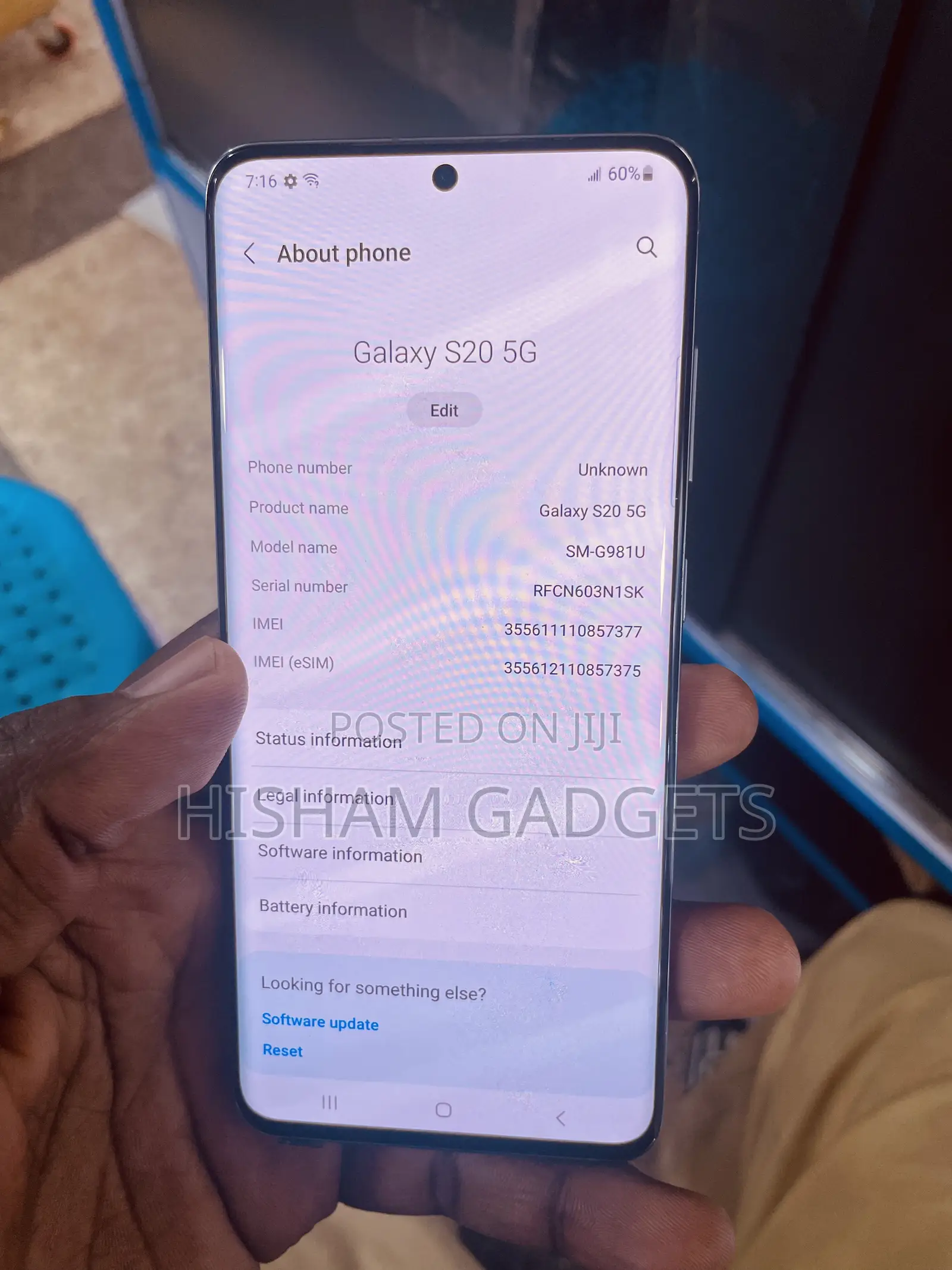 Samsung Galaxy S20 128 GB Gray
