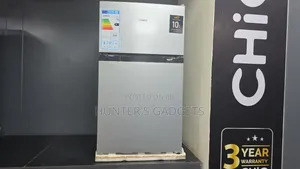 Chiq Double Door Refrigerator Brand New