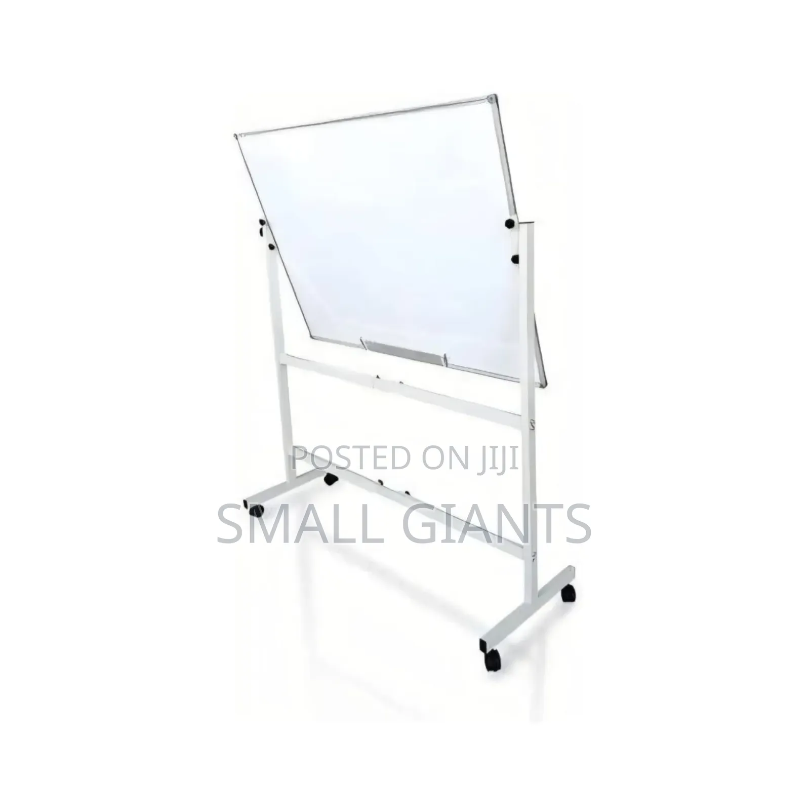 Double-Sided Magnetic Whiteboard With Adjustable Stand