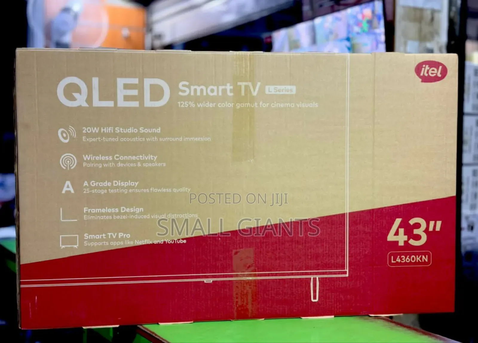 43 Itel Smart Qled