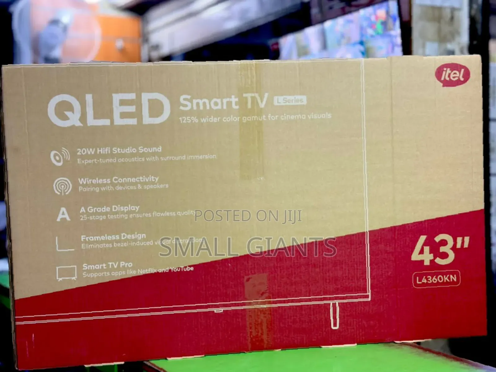 43 Itel Smart Qled