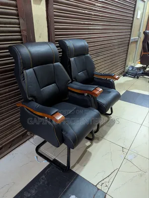 Brand New Non Movable Executive Chairs, Price for 2 Pieces