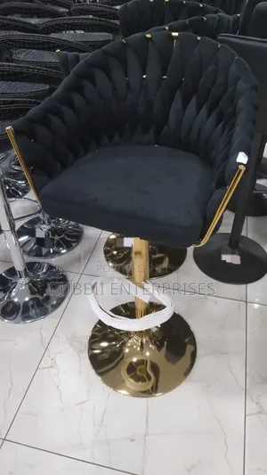 Black Velvet Arm Chair