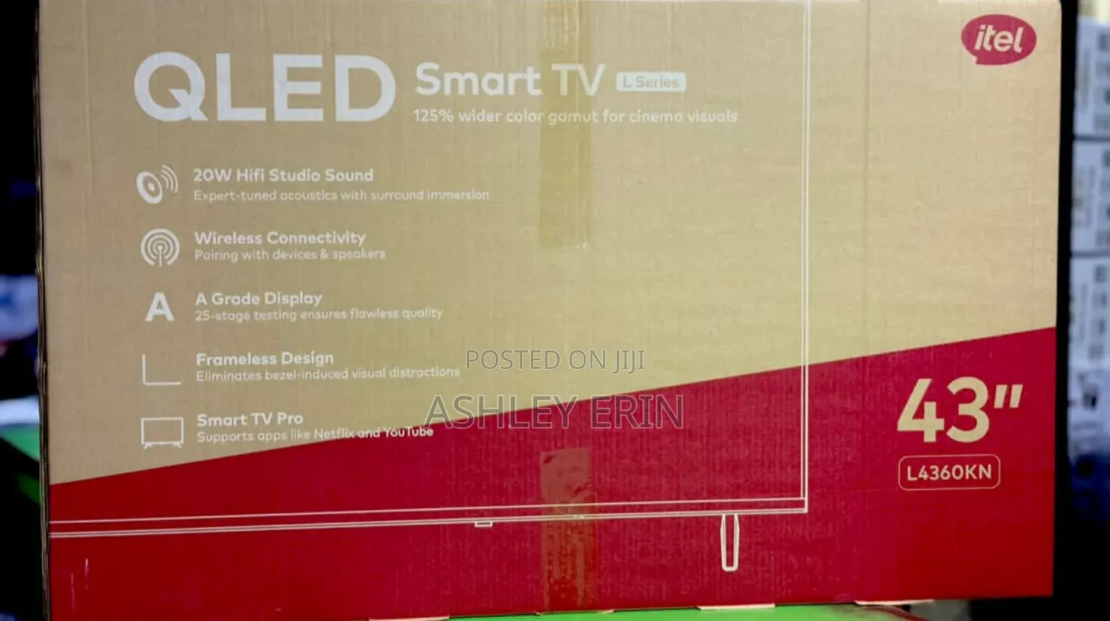 43 Itel Smart Qled