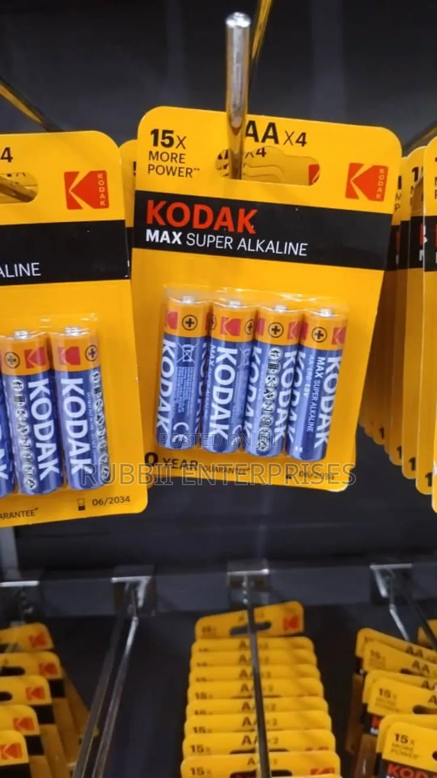 Kodak Max Super Alkaline 1.5v