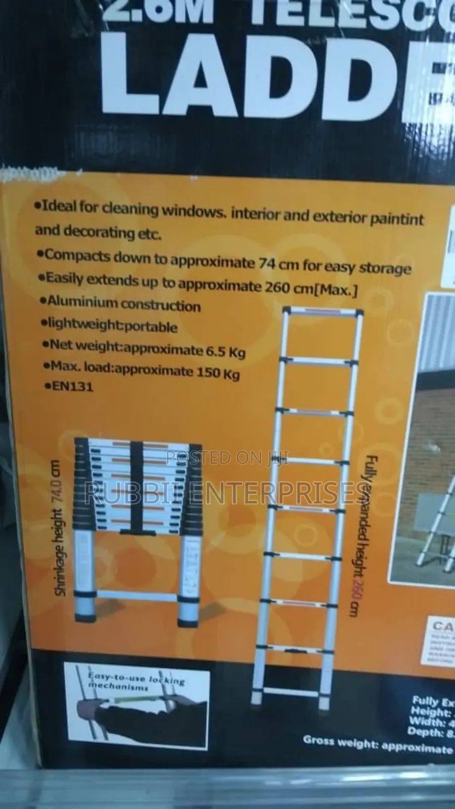 Aluminium Ladder 2.6m