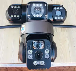 4 Lens Solar Security Camera