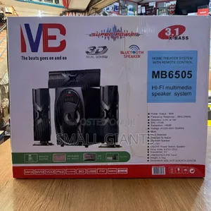 Vb Mb6505 3.1 X-Bass Hi-Fi Multimedia Speaker System (Home Theater )