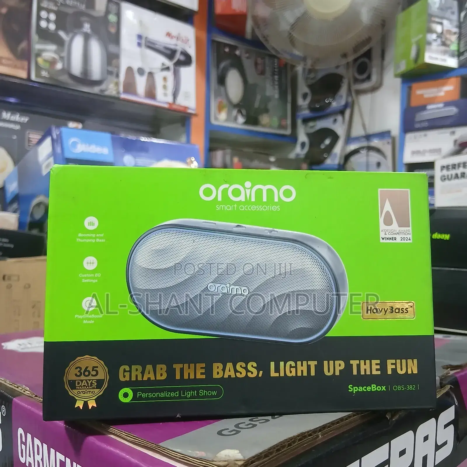 Oraimo Spacebox/Wireless Speakers