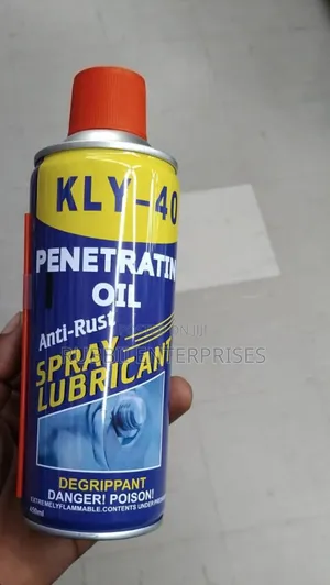 Kly-40 Penetrating Oil Anti-Rust Spray and Lubricant.